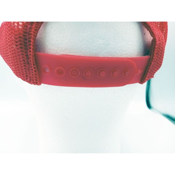 Hat St. Louis Cardinals Red Mesh Baseball Cap Vintage Snapback One Size Sports - Picture 6 of 14